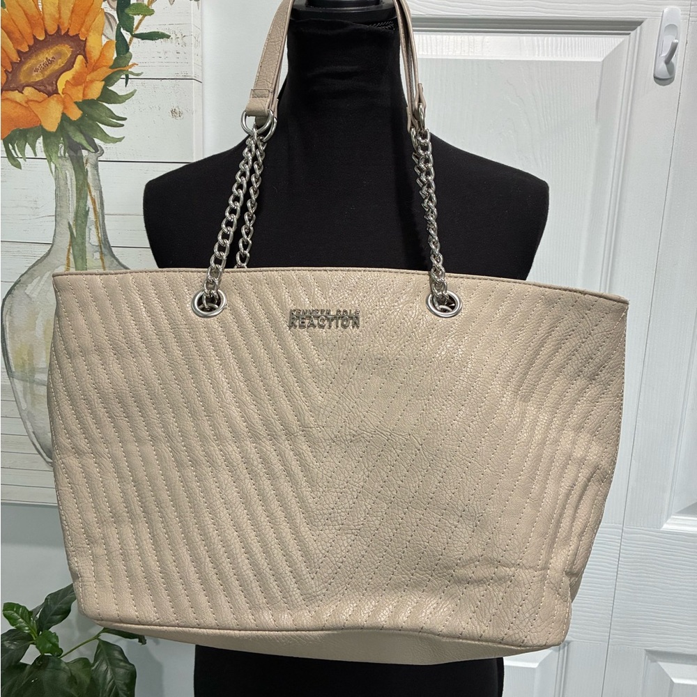 Kenneth Cole Reaction Beige Women's Tote Bag